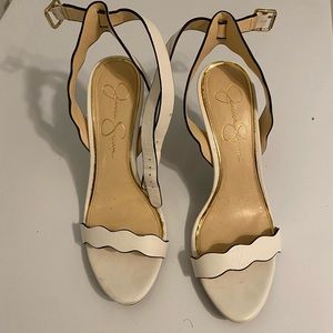 Ivory Jessica Simpson heels